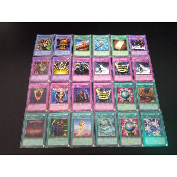 Vintage Yu-Gi-Oh! 1996 Card Lot of 62 TCG w Holos Harpie, meteor crush, Trunade - Picture 1 of 3